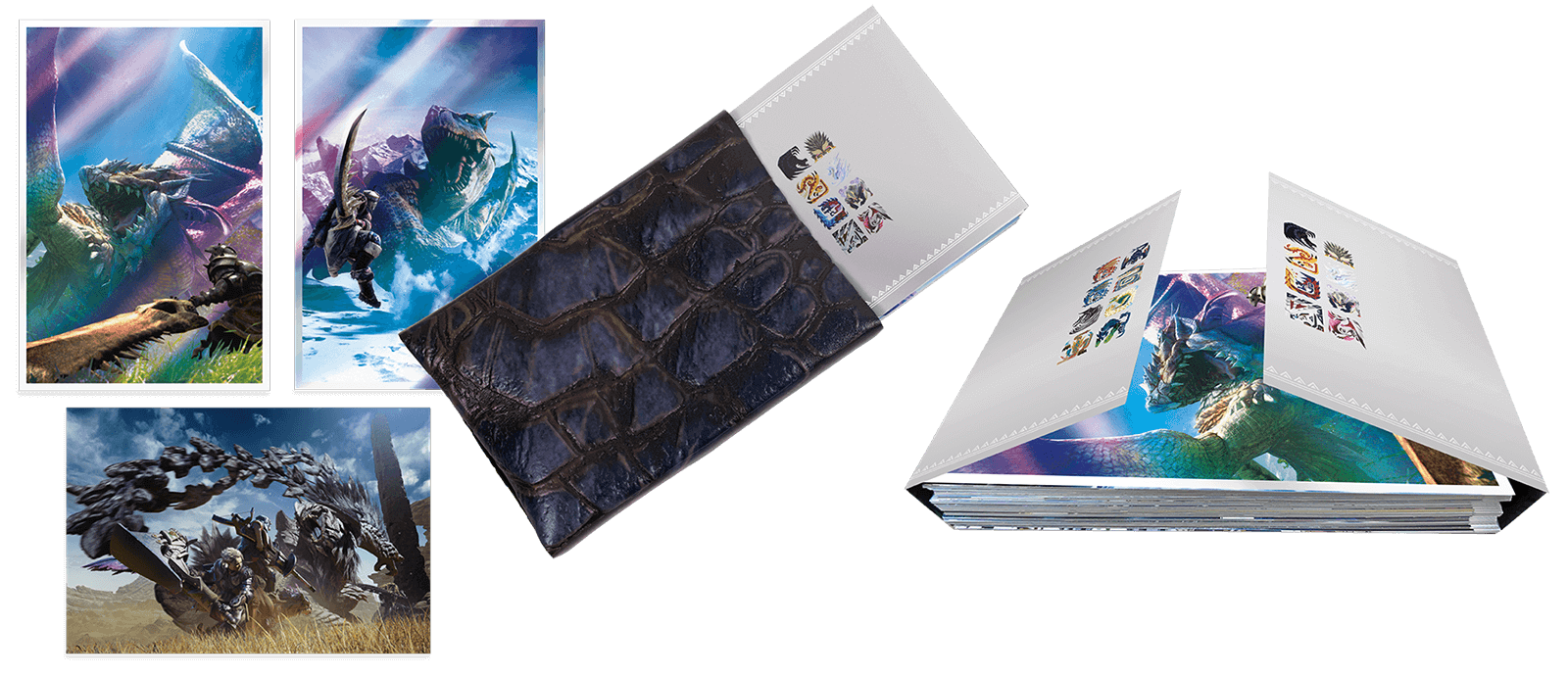 明信片套組示意圖